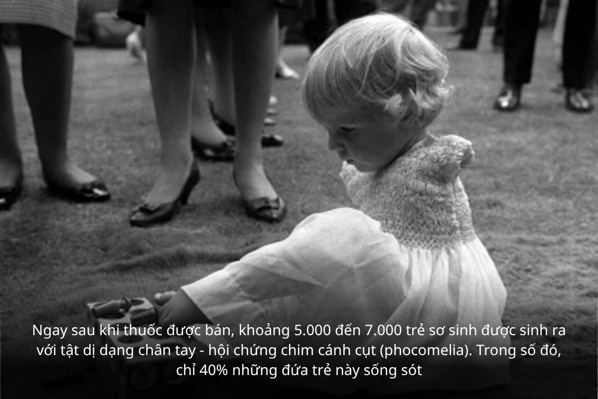 Thảm họa Thalidomide gây dị tật thai nhi