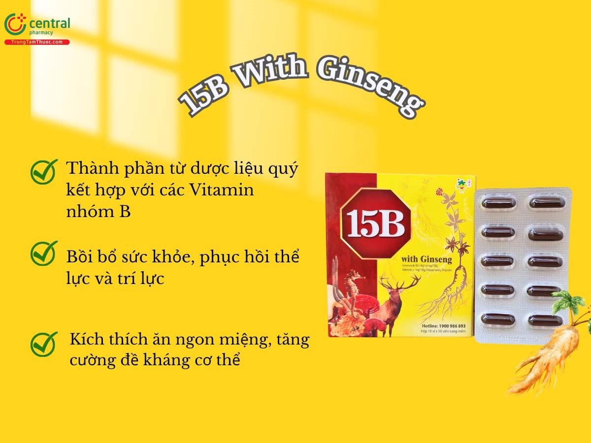 15B With Ginseng