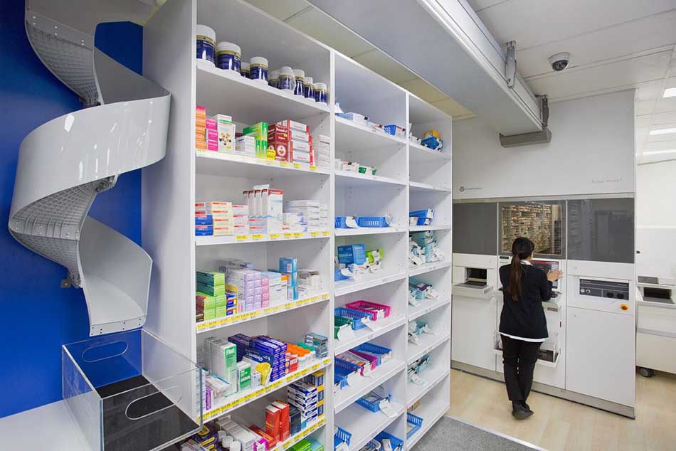 Ảnh minh hoạ về 1 góc của Trung tâm Thuốc Central Pharmacy