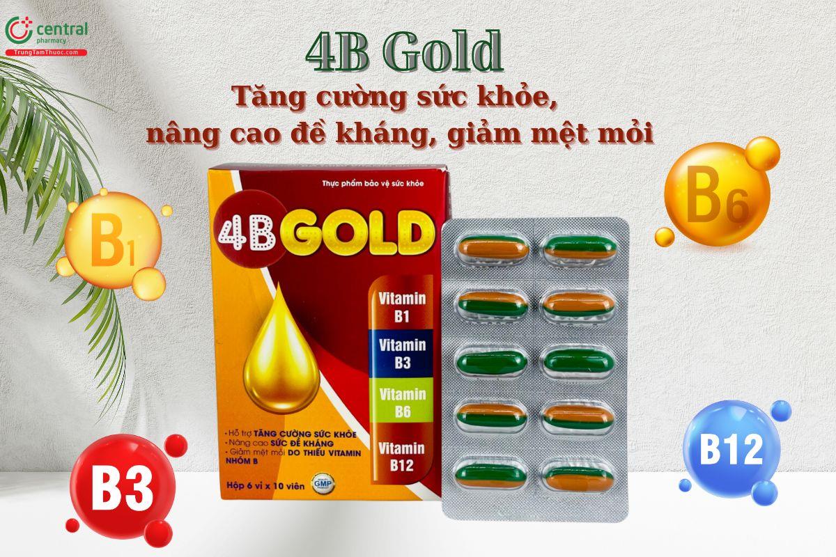 4B Gold - Tăng cường sức khỏe, tăng miễn dịch, giảm mệt mỏi