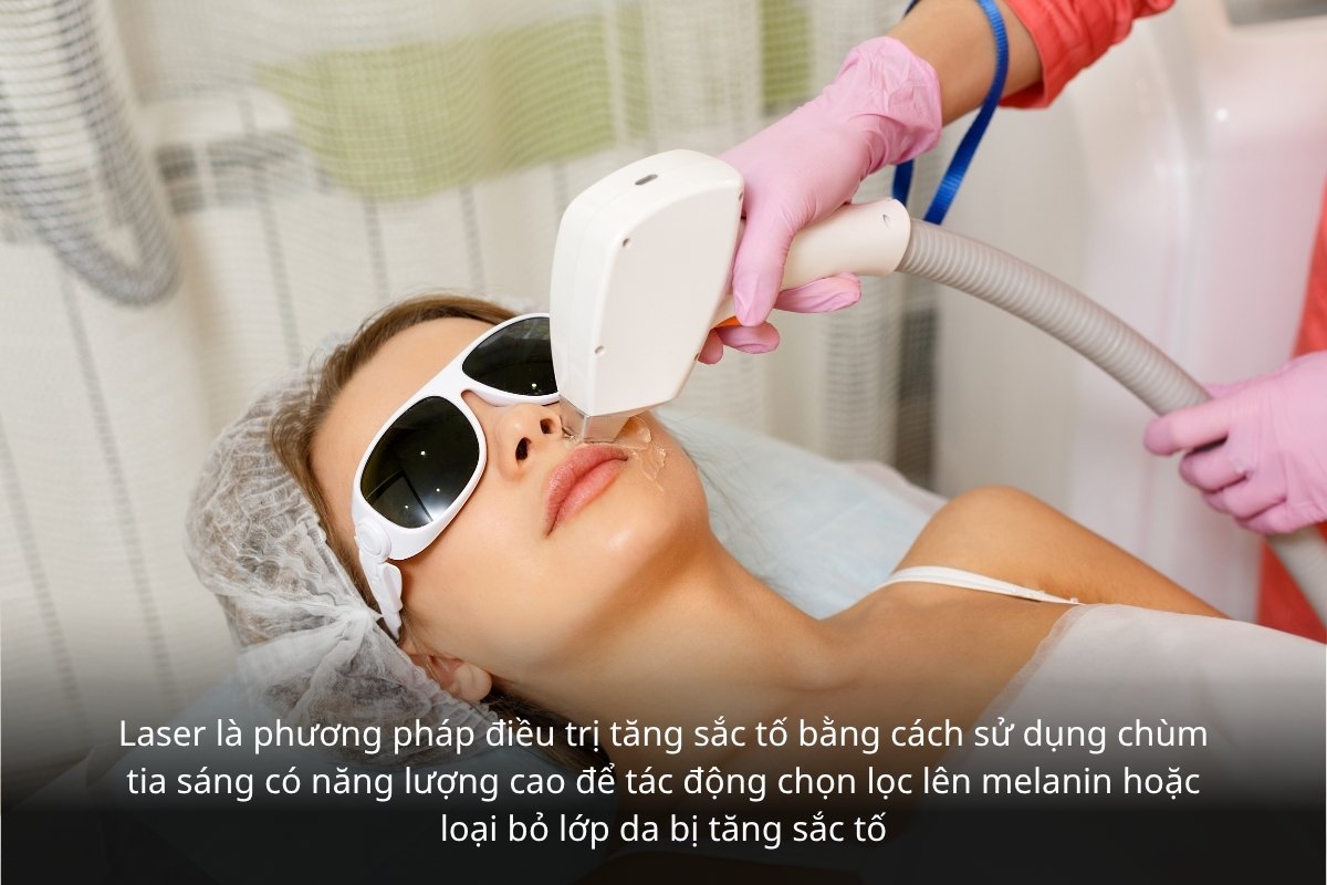 Sử dụng liệu pháp Laser
