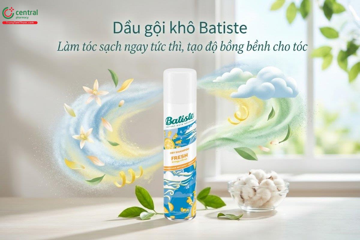 Dầu gội khô Batiste