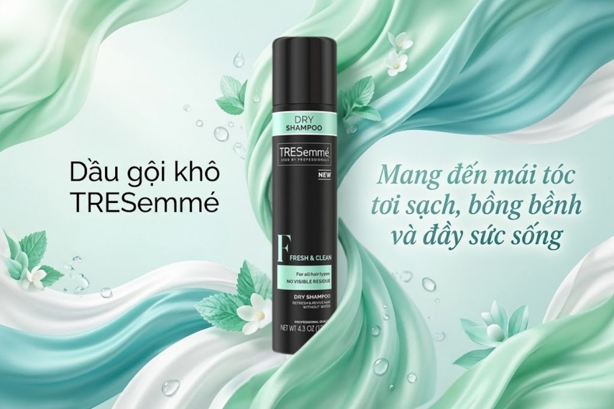 Dầu gội khô TREsemme Fresh Start 