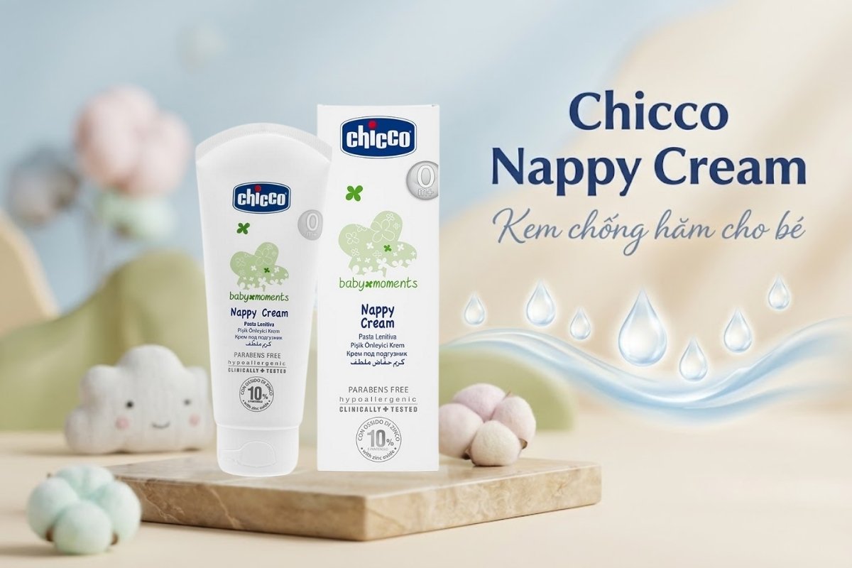 Kem trị hăm 3 tác động Chicco