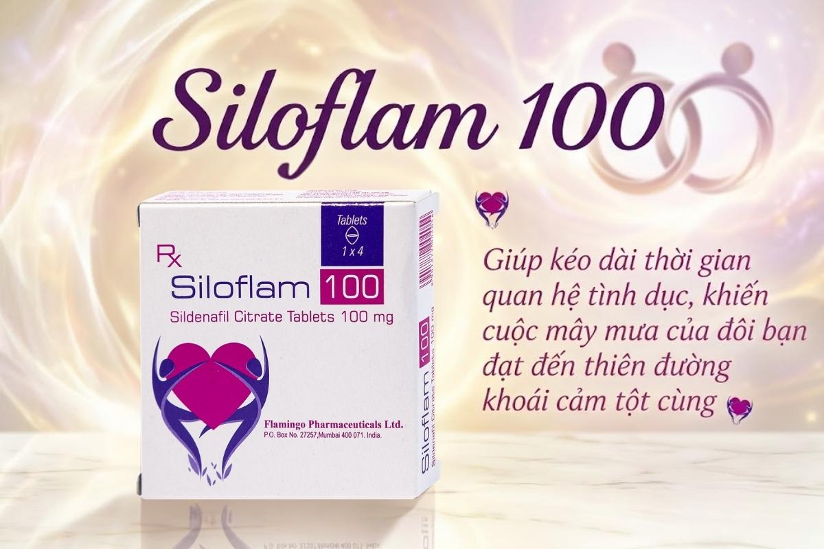 Thuốc điều trị rối loạn cương dương Siloflam