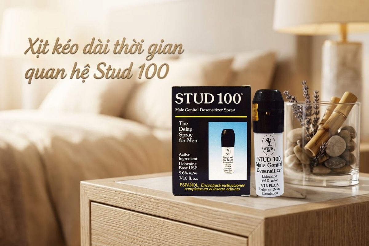 Xịt kéo dài thời gian quan hệ Stud 100