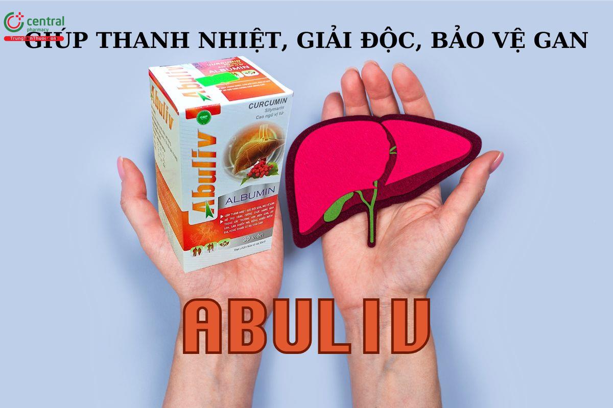 Viên uống Abuliv hỗ trợ thanh nhiệt, giải độc và bảo vệ gan