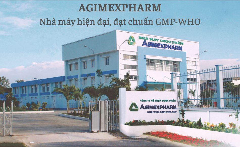 Dược phẩm Agimexpharm uy tín, chất lượng