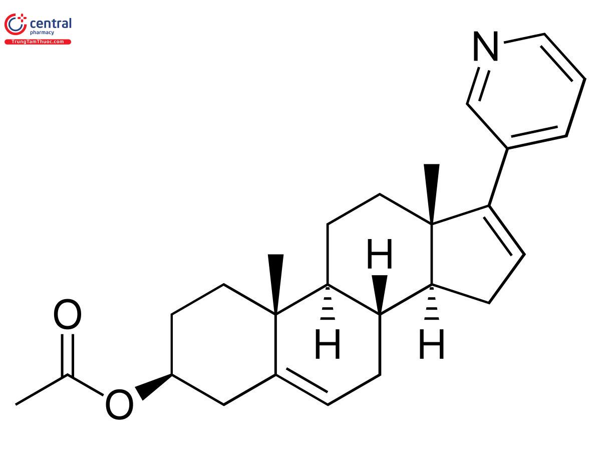 Công thức cấu tạo của Abiraterone