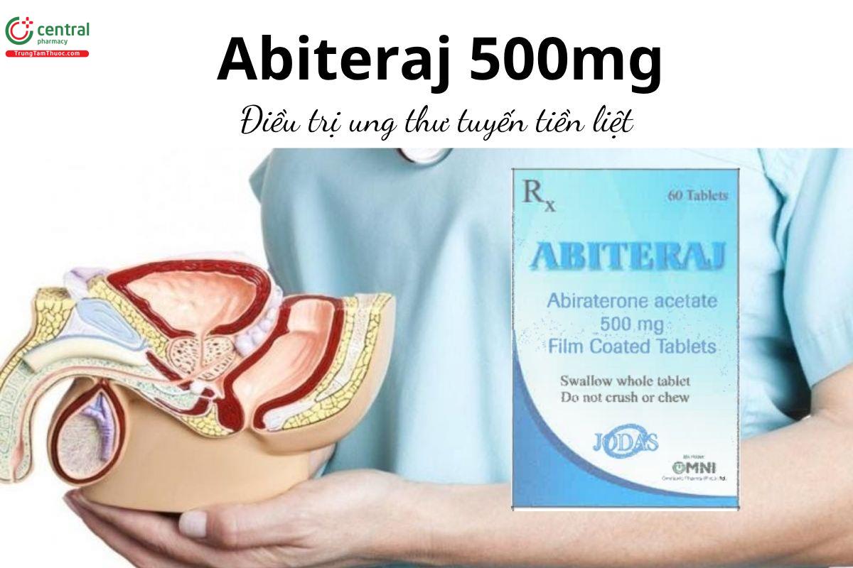 Thuốc Abiteraj 500mg - Điều trị ung thư tuyến tiền liệt 