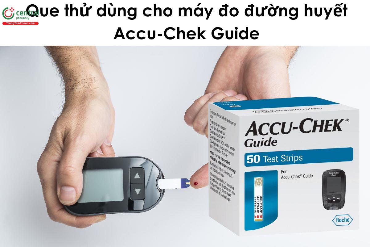 Que thử dùng cho máy đo đường huyết Accu-Chek Guide