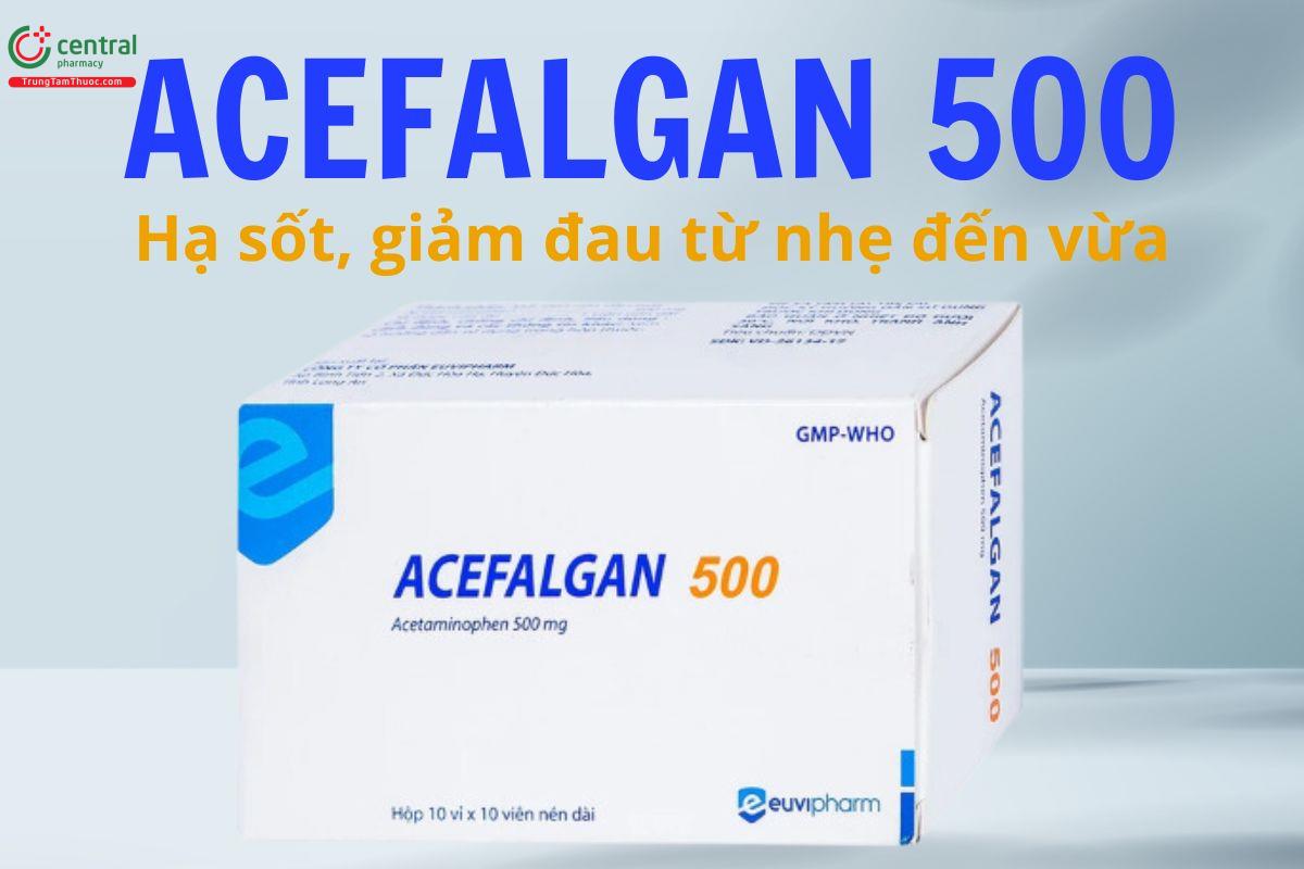 Thuốc Acefalgan 500