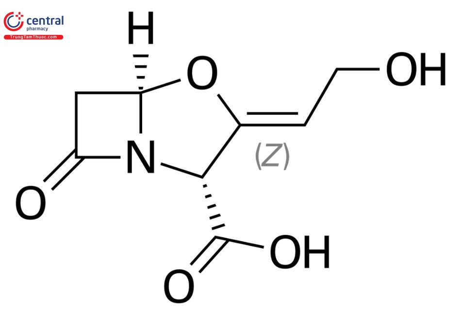 Công thức cấu tạo của Acid Clavulanic