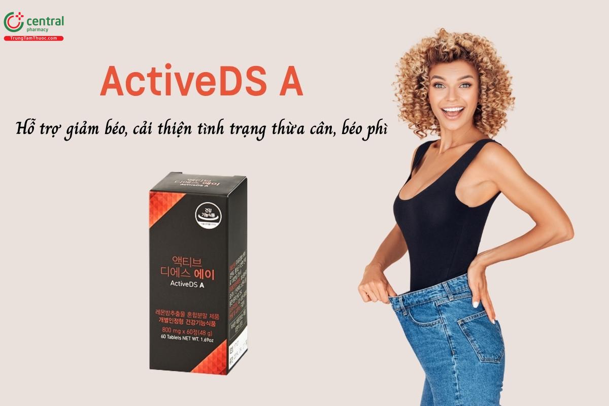 ActiveDS A hỗ trợ giảm béo, cải thiện tình trạng thừa cân, béo phì