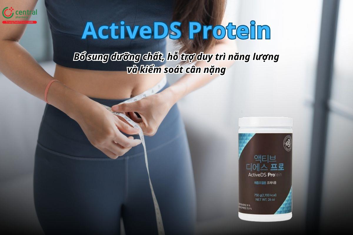 ActiveDS Protein bổ sung dưỡng chất, hỗ trợ duy trì năng lượng và kiểm soát cân nặng