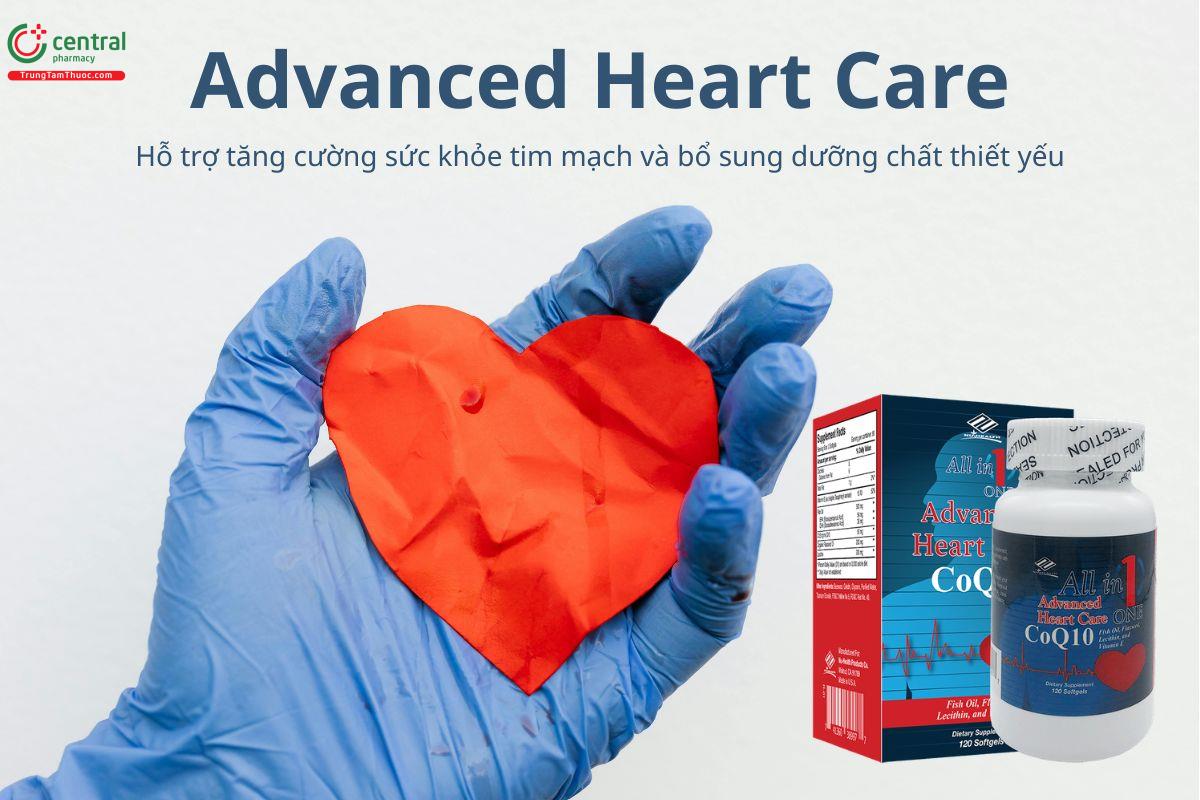 Advanced Heart Care tăng cường và bảo vệ sức khỏe hệ tim mạch 