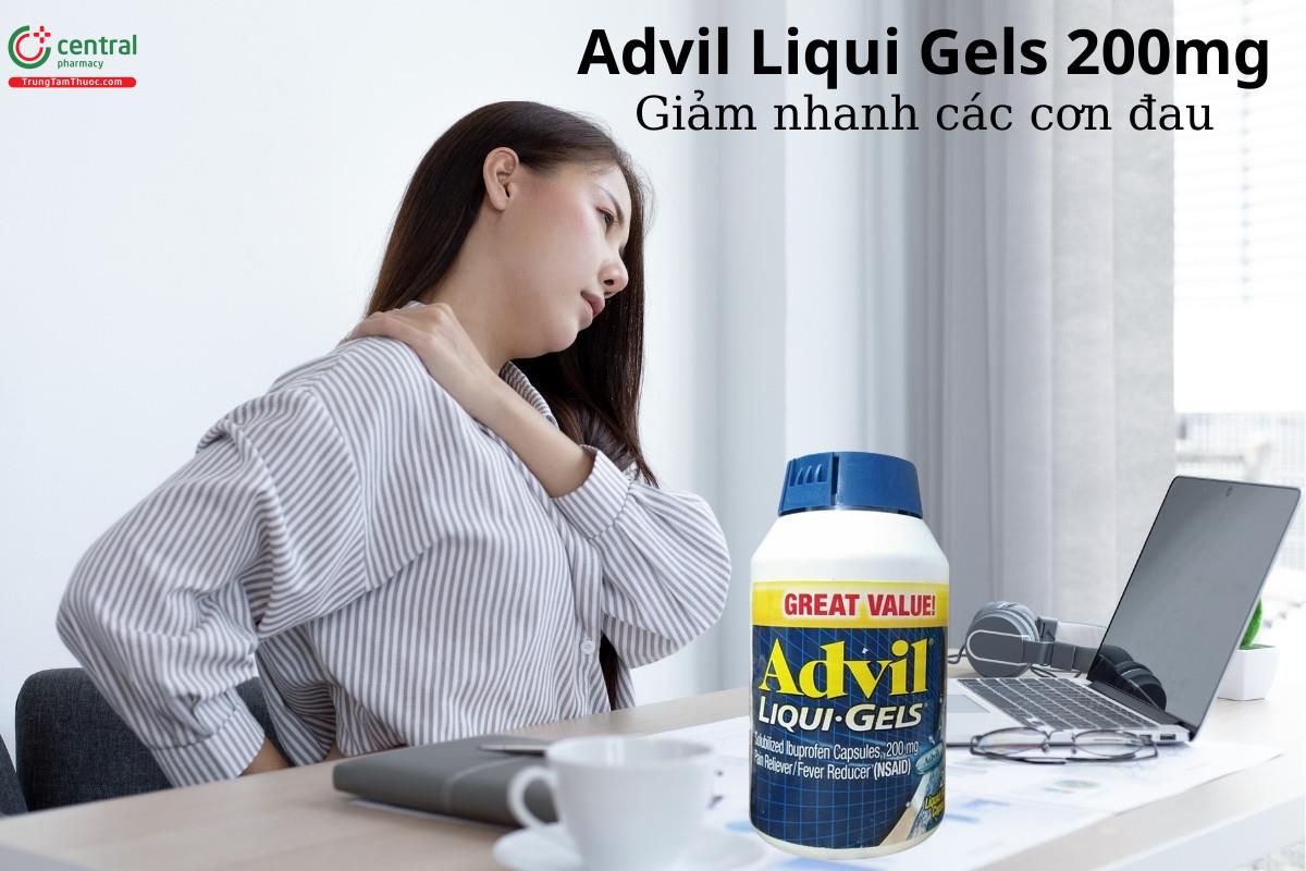 Advil Liqui Gels 200mg