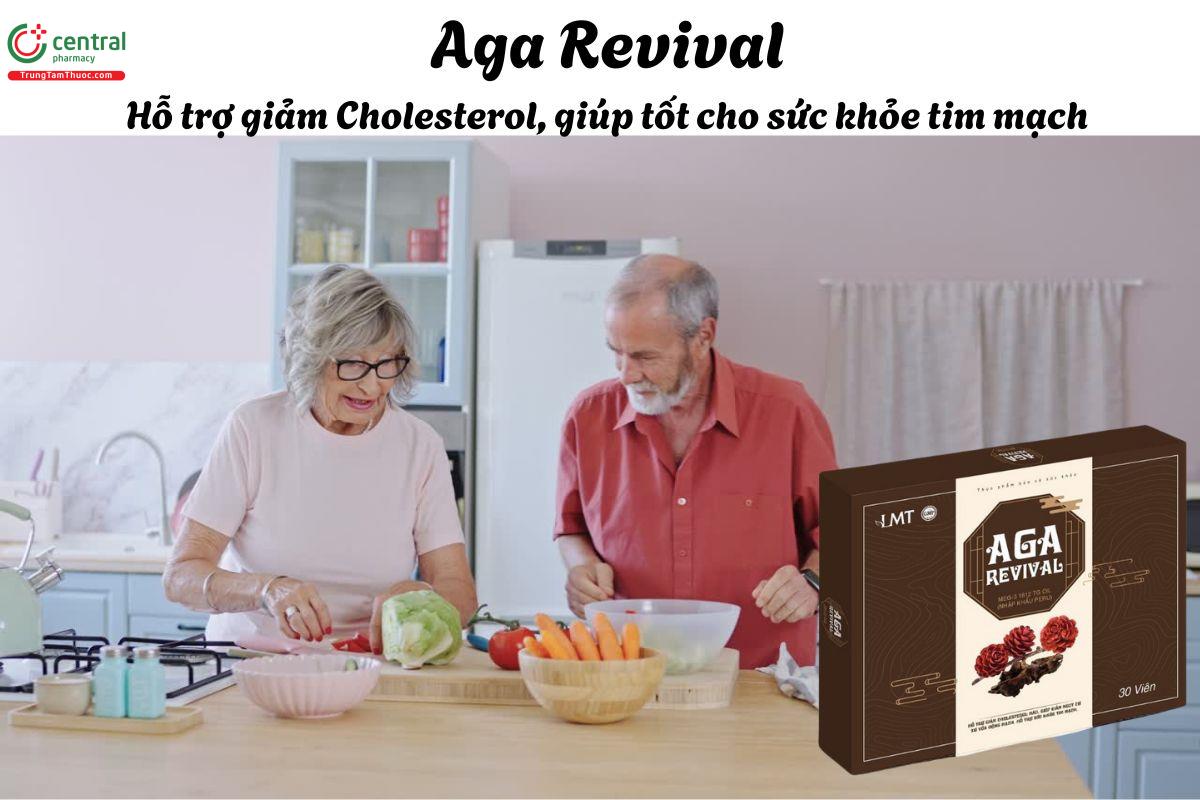 Aga Revival - Giúp nâng cao sức khỏe tim mạch, giảm mỡ máu