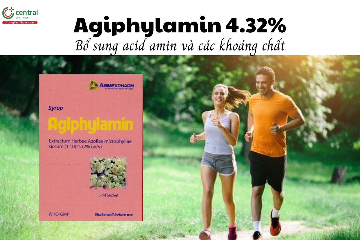Thuốc Agiphylamin 4.32% - Bổ sung acid amin và các khoáng chất