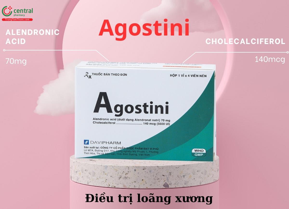 Thuốc Agostini - Giải pháp điều trị loãng xương cho phụ nữ tuổi mãn kinh