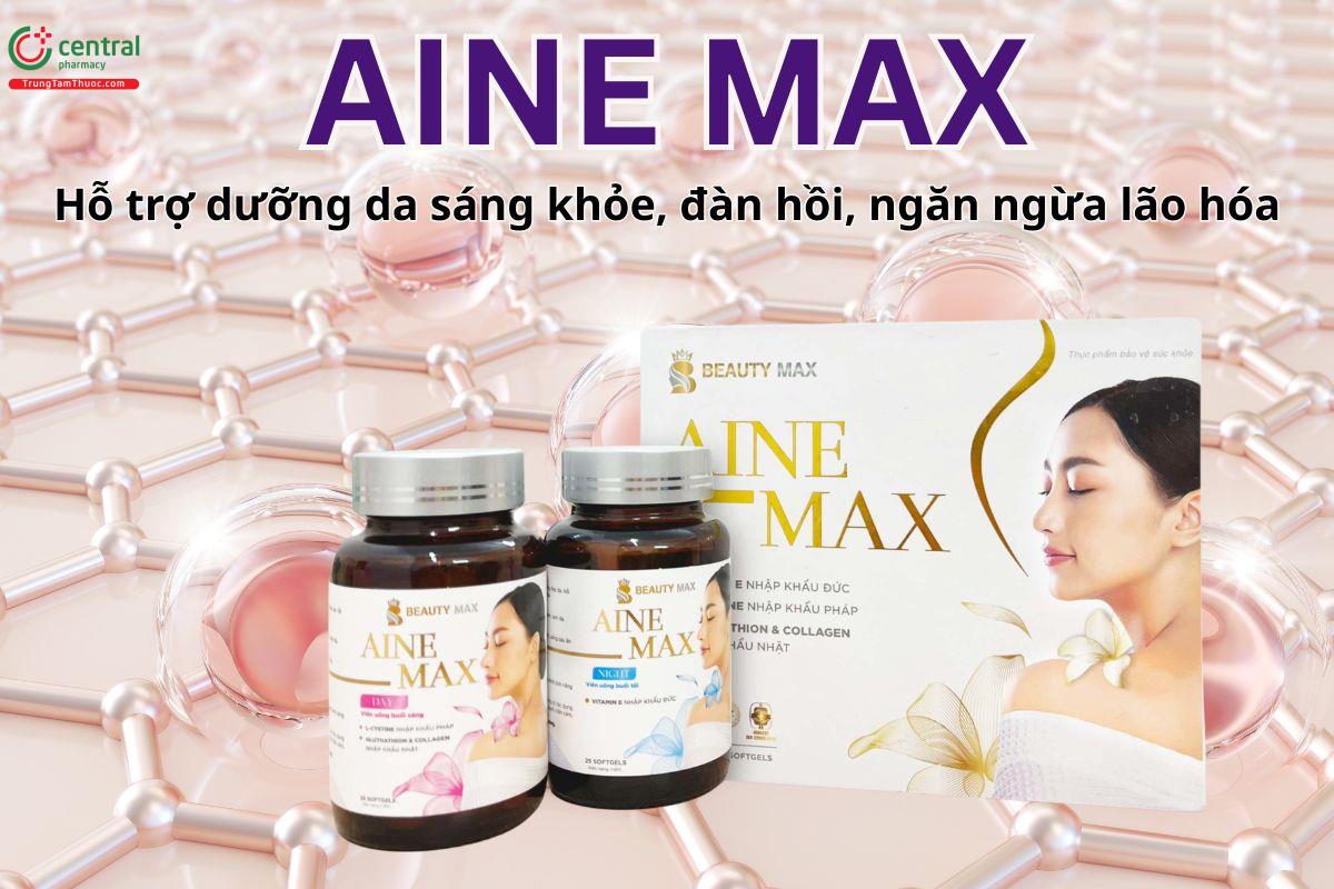 Aine Max hỗ trợ chăm sóc da từ sâu bên trong