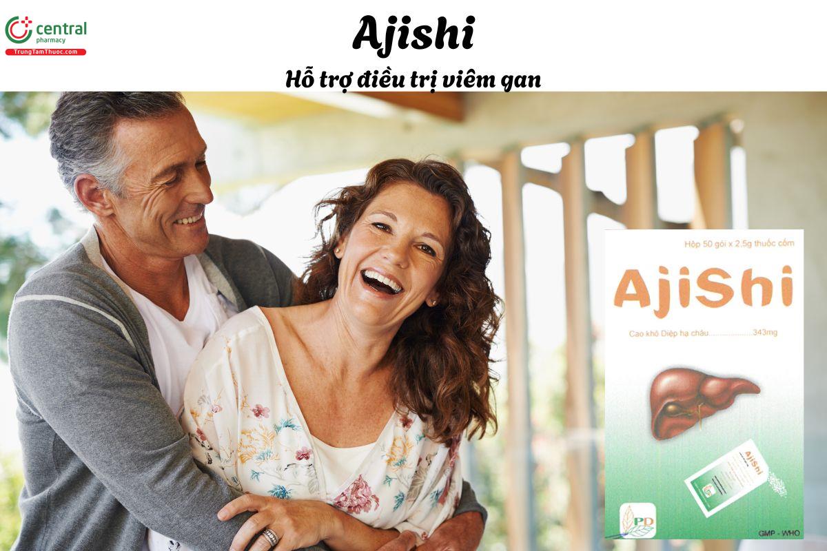 Thuốc Ajishi - Điều trị hỗ trợ điều trị viêm gan và tình trạng mụn nhọt