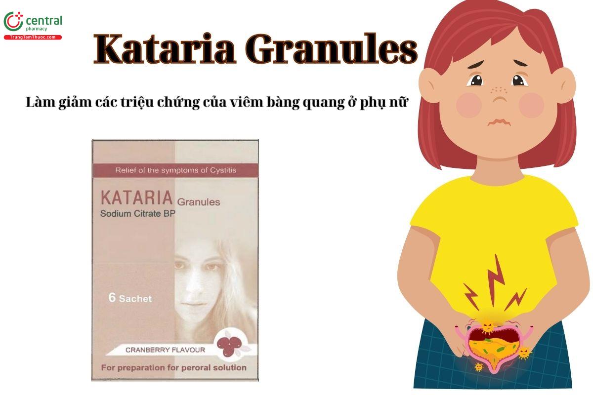 Thuốc Kataria Granules làm giảm triệu chứng của viêm bàng ở phụ nữ