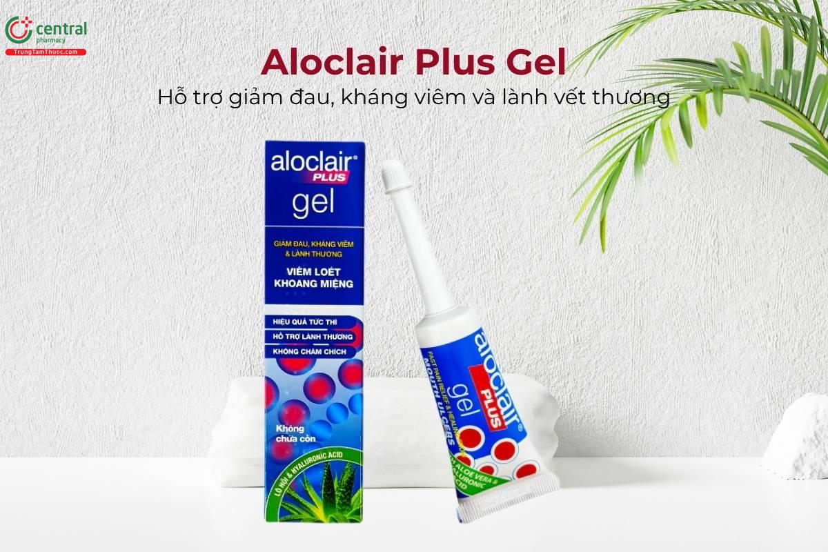 Aloclair Plus Gel 8ml hỗ trợ giảm nhiệt miệng, tổn thương do niềng răng