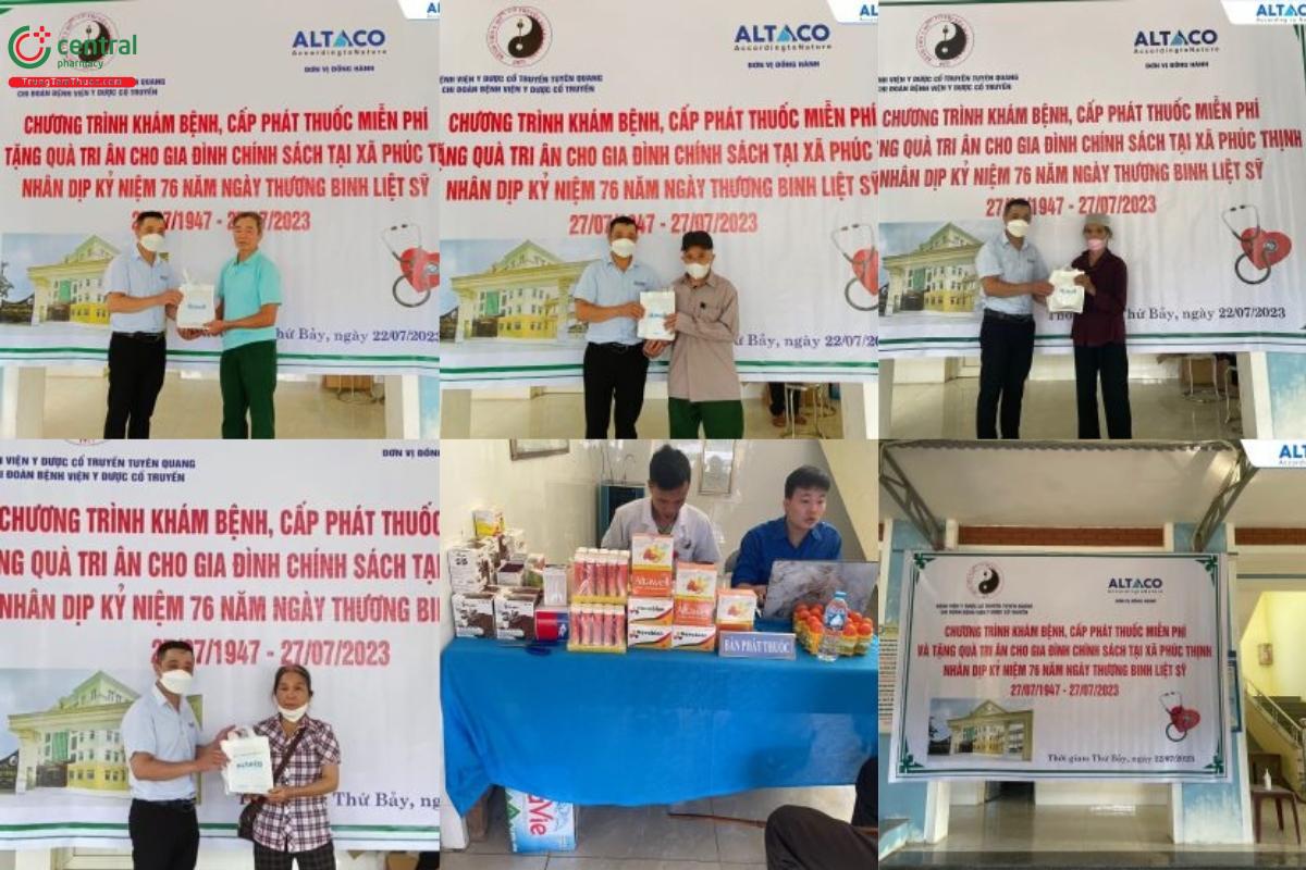Chương trình hỗ trợ tỉnh Tuyên Quang của của Altaco