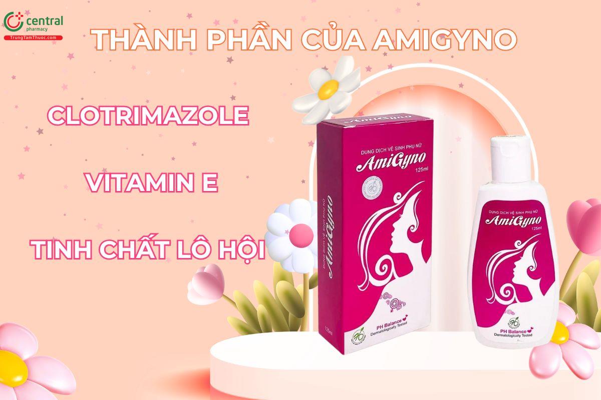 Thành phần của AmiGyno 