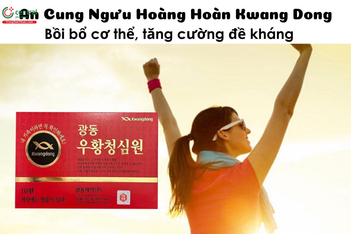 An Cung Ngưu Hoàng Hoàn KwangDong bồi bổ cơ thể, tăng đề kháng