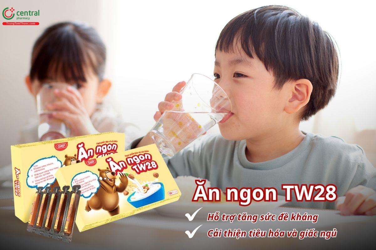 Ăn ngon TW28 hỗ trợ tăng sức đề kháng, cải thiện tiêu hóa và giấc ngủ