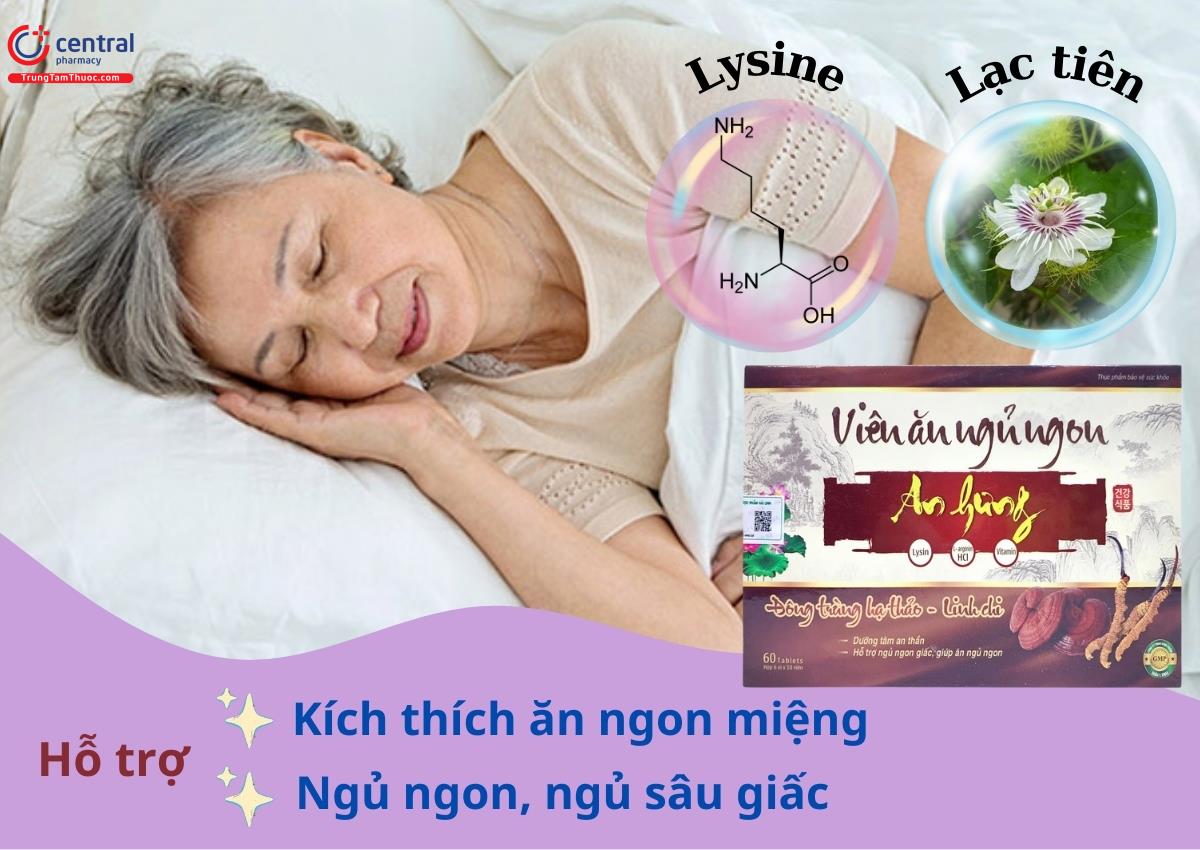 Viên ăn ngủ ngon An Hưng - Dưỡng tâm an thần, giảm căng thẳng