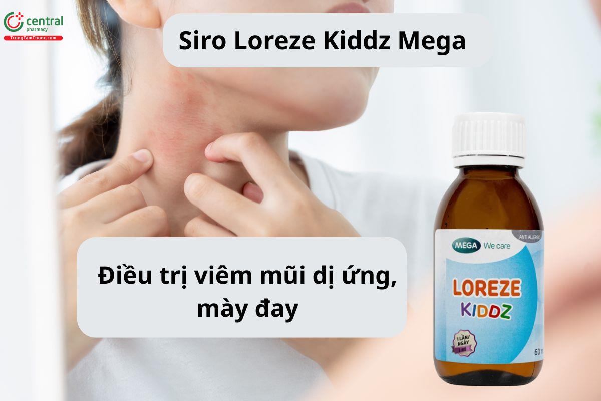 Công dụng của Siro Loreze Kiddz