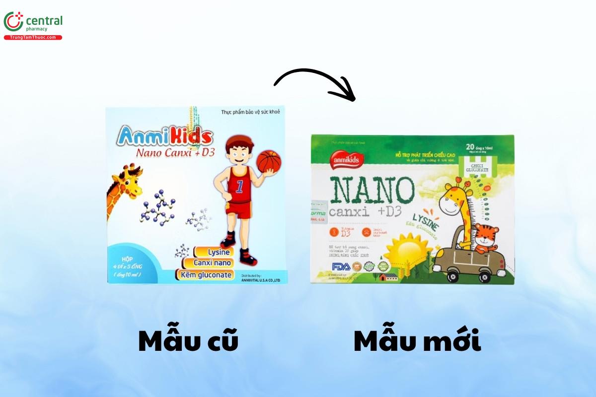 Anmikids Nano Canxi + D3