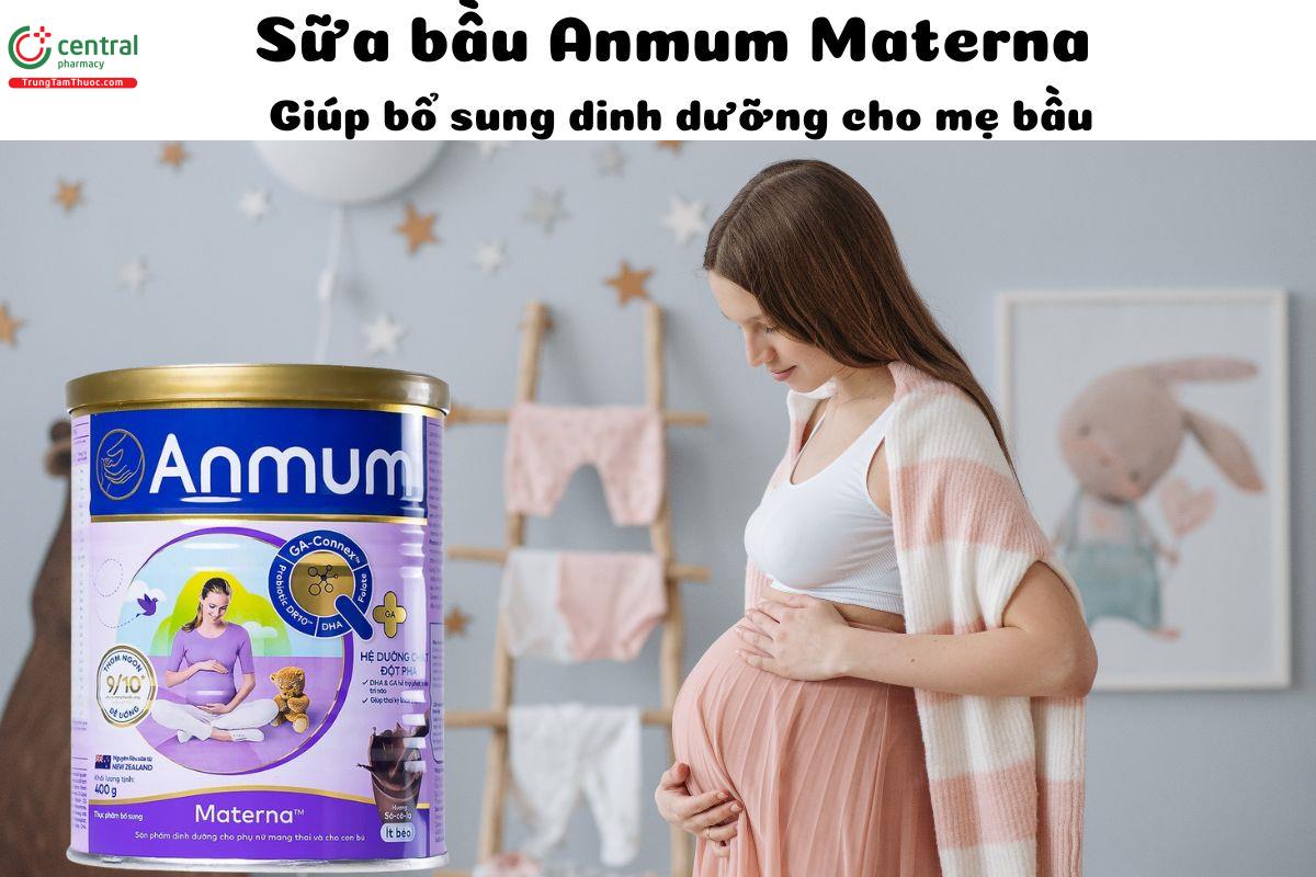 Sữa bột Anmum Materna (Vị Socola, Hộp 400g)- Bổ sung dinh dưỡng cho mẹ bầu