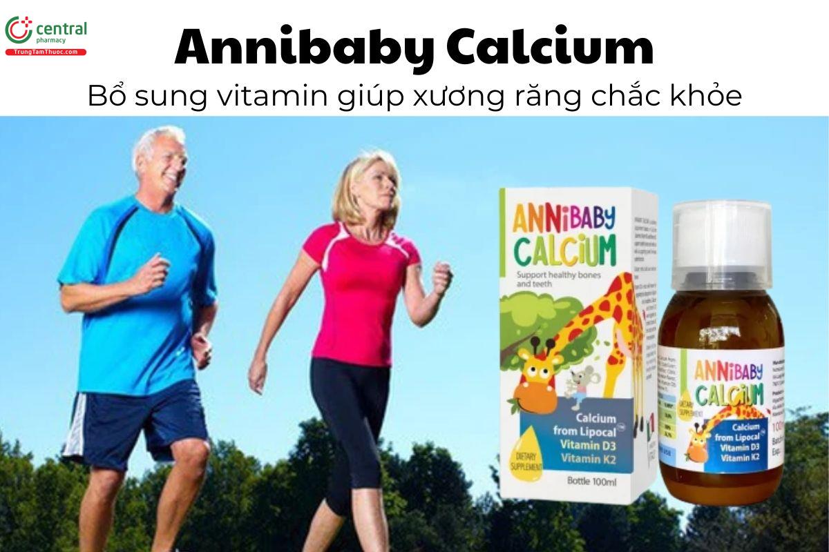 Annibaby Calcium - Bổ sung vitamin giúp xương răng chắc khỏe