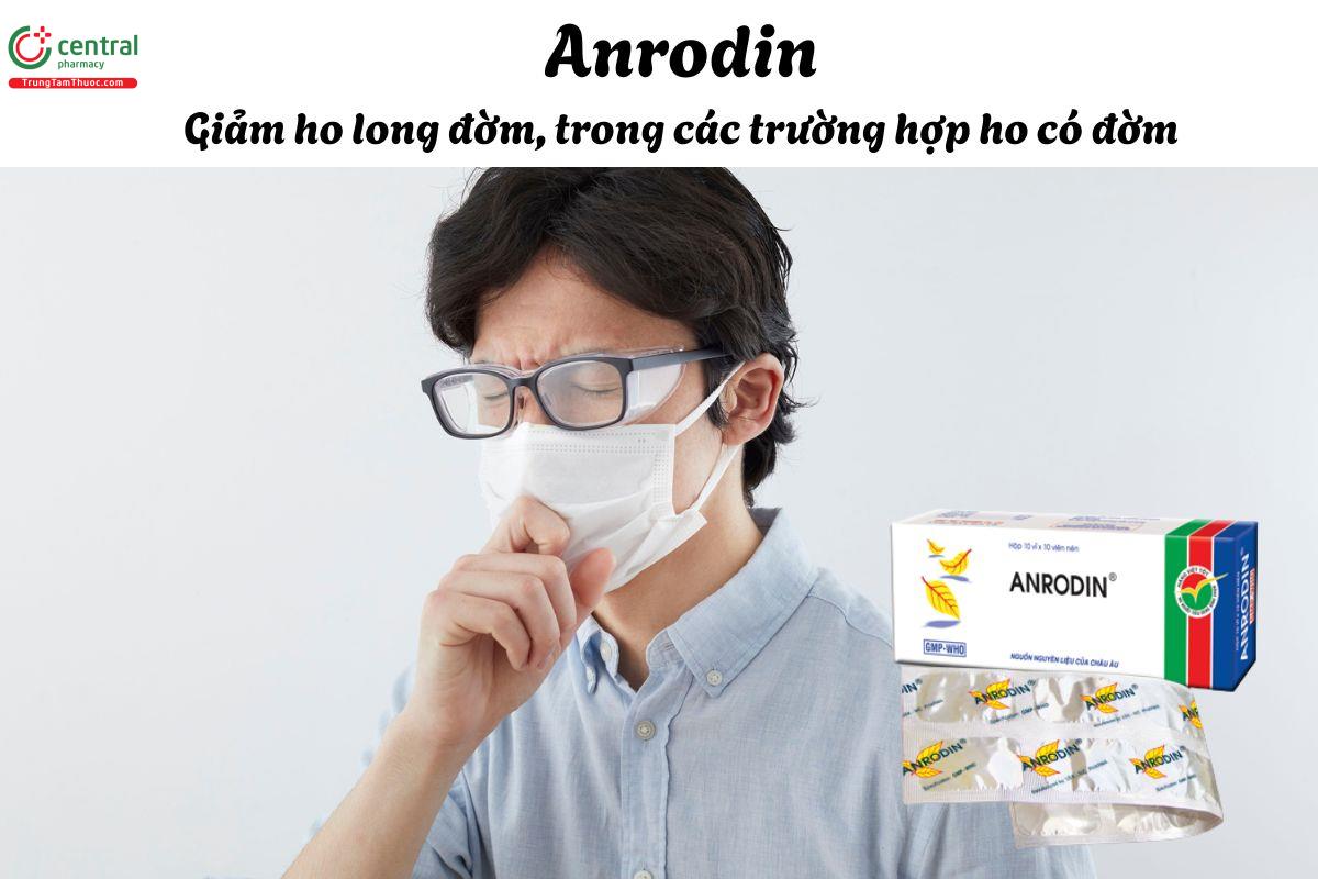Thuốc Anrodin - Điều trị triệu chứng ho có đờm, cần long đờm