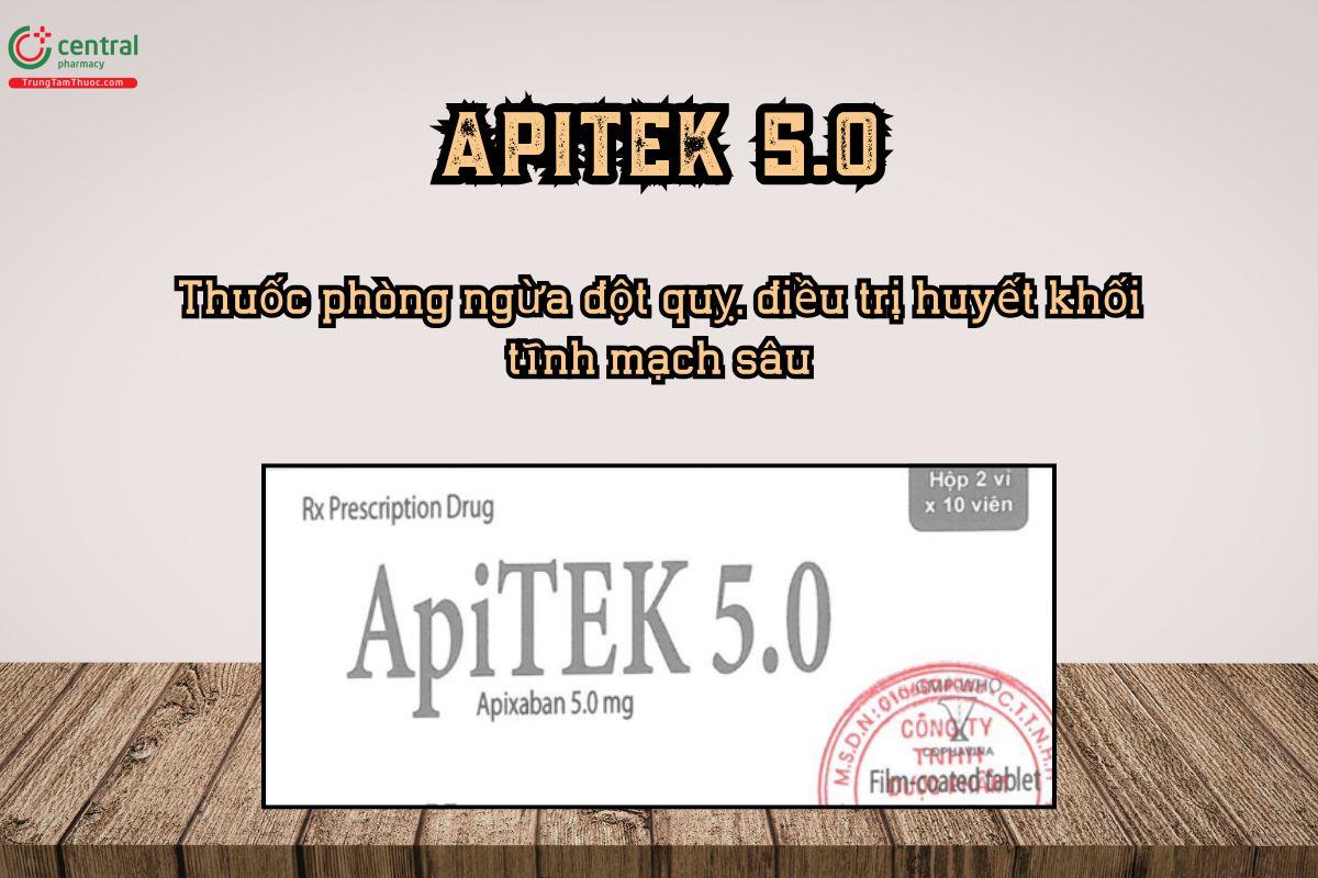 Thuốc Apitek 5 phòng ngừa đột quỵ