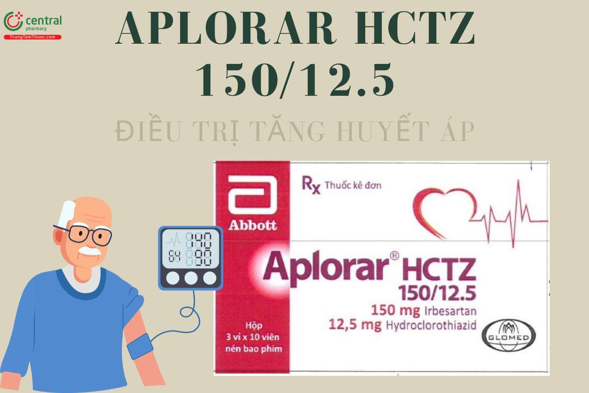Aplorar HCTZ 150/12.5 điều trị tăng huyết áp