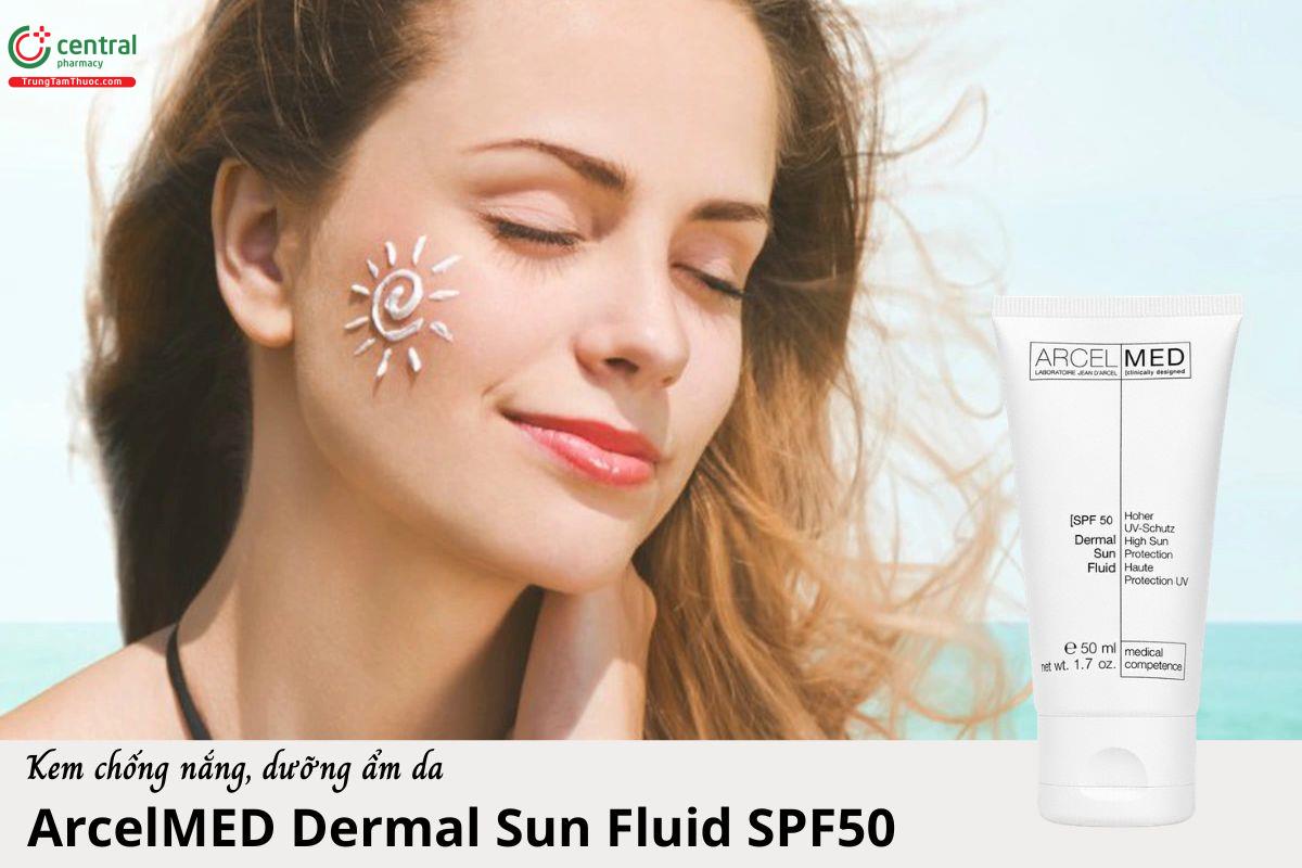 Kem chống nắng ArcelMED Dermal Sun Fluid SPF 50