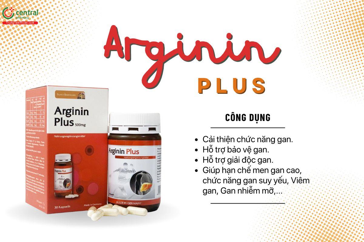 Sản phẩm Arginin Plus 500mg có tác dụng gì?