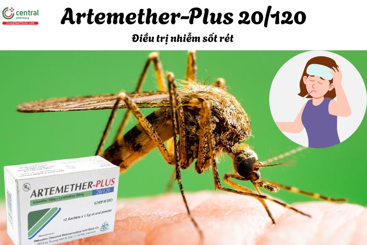 Thuốc Artemether-Plus 20/120 Mekophar - Điều trị cho người bị sốt rét