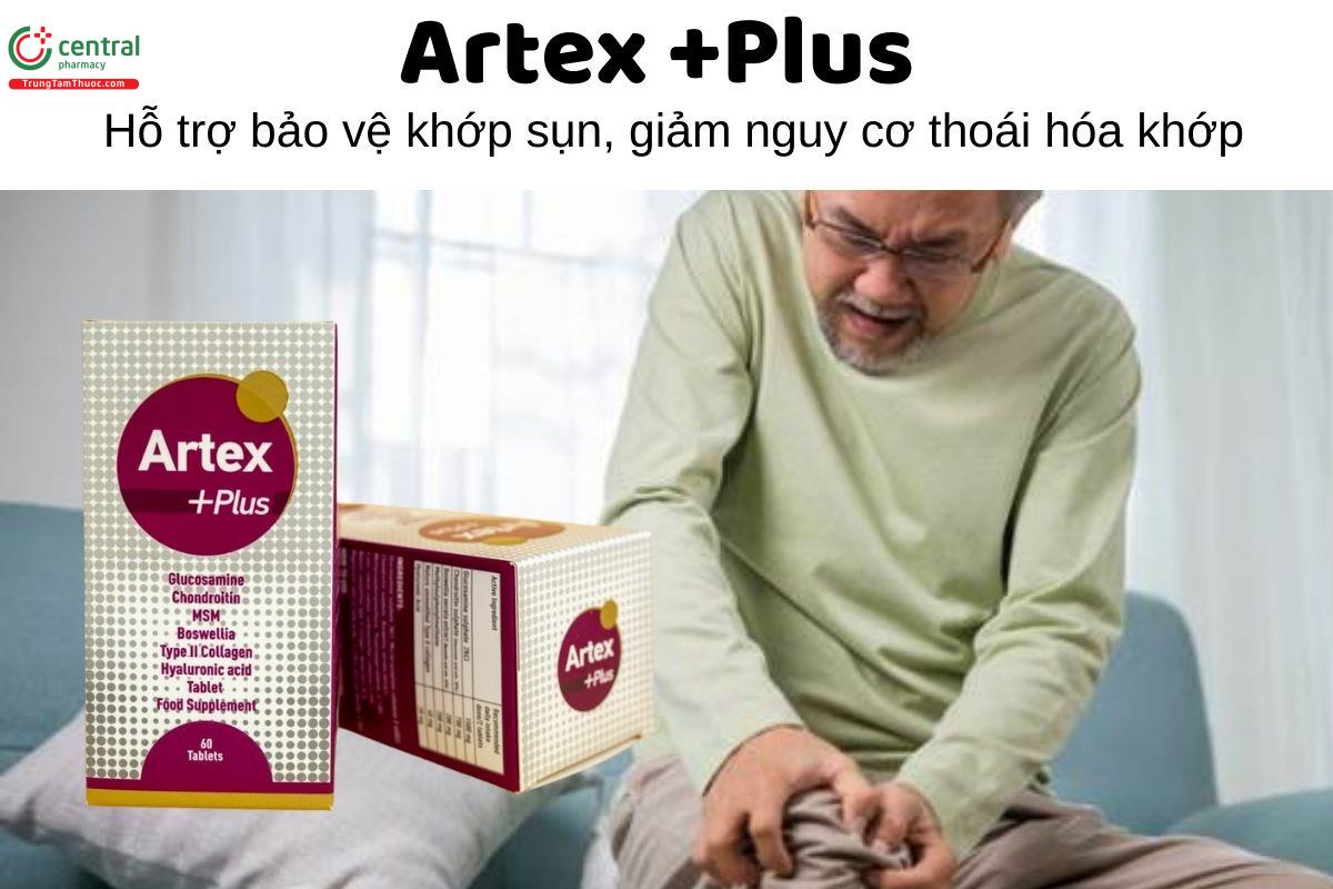 Artex +Plus - Hỗ trợ bảo vệ khớp sụn, giảm nguy cơ thoái hóa khớp