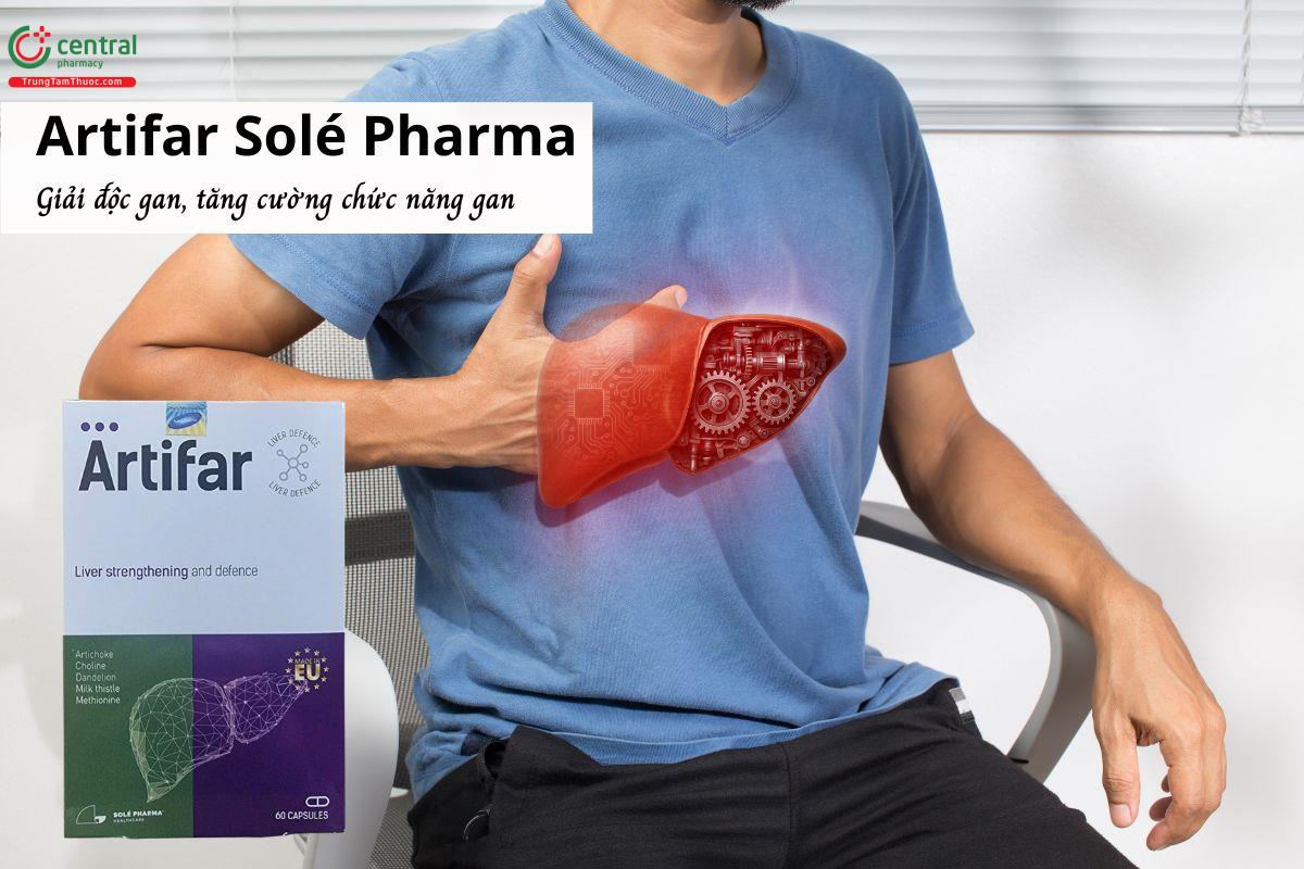 Artifar Solé Pharm - Giải độc gan, tăng cường chức năng gan