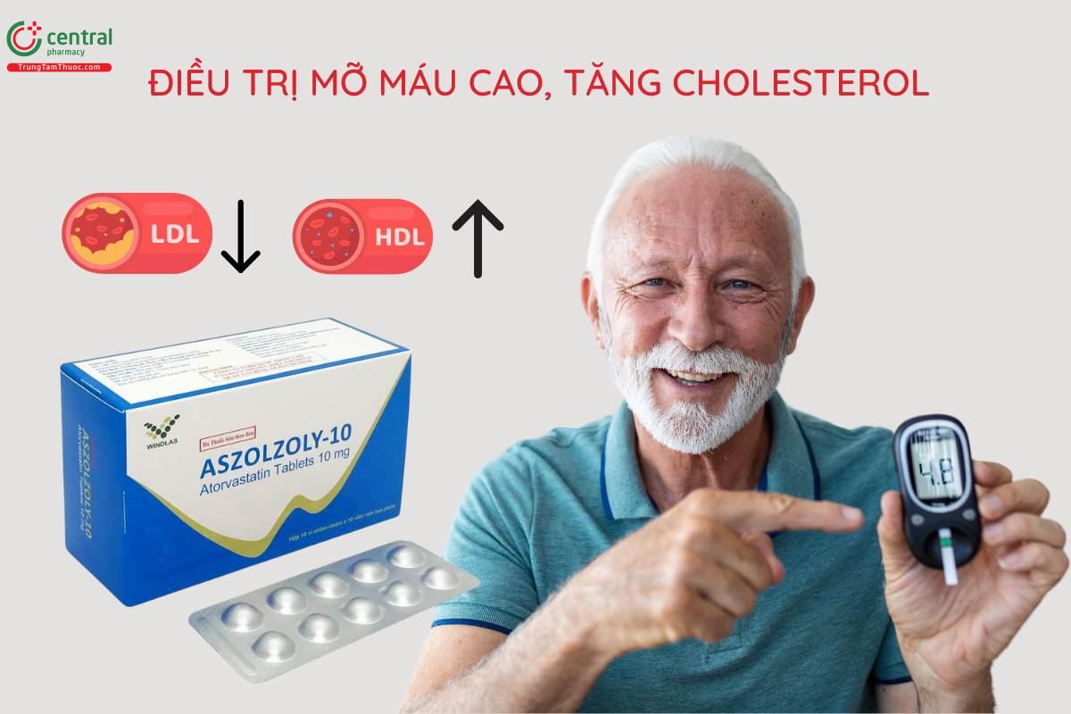 Chỉ định thuốc Aszolzoly-10