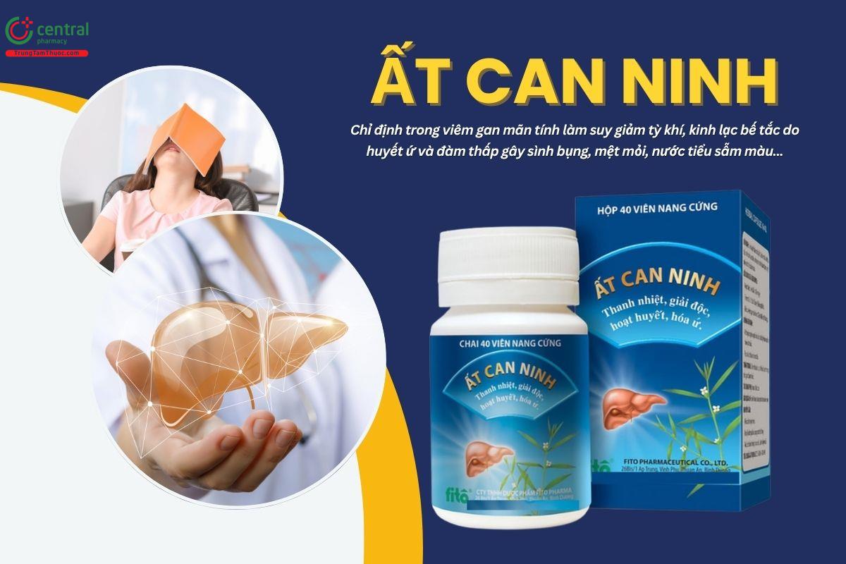 Thuốc Ất Can Ninh thanh nhiệt, giải độc, hoạt huyết hóa ứ
