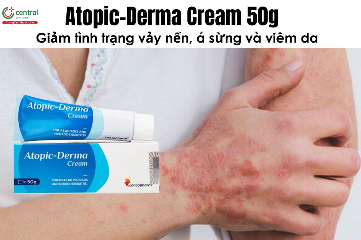  Atopic-Derma Cream 50g - giảm tình trạng vảy nến, á sừng và viêm da