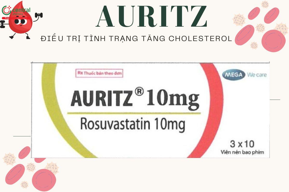Auritz điều trị tình trạng mỡ máu