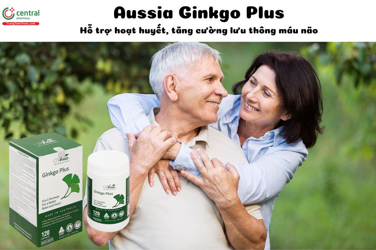 Aussia Ginkgo Plus - Giúp hoạt huyết, tăng cường lưu thông máu não